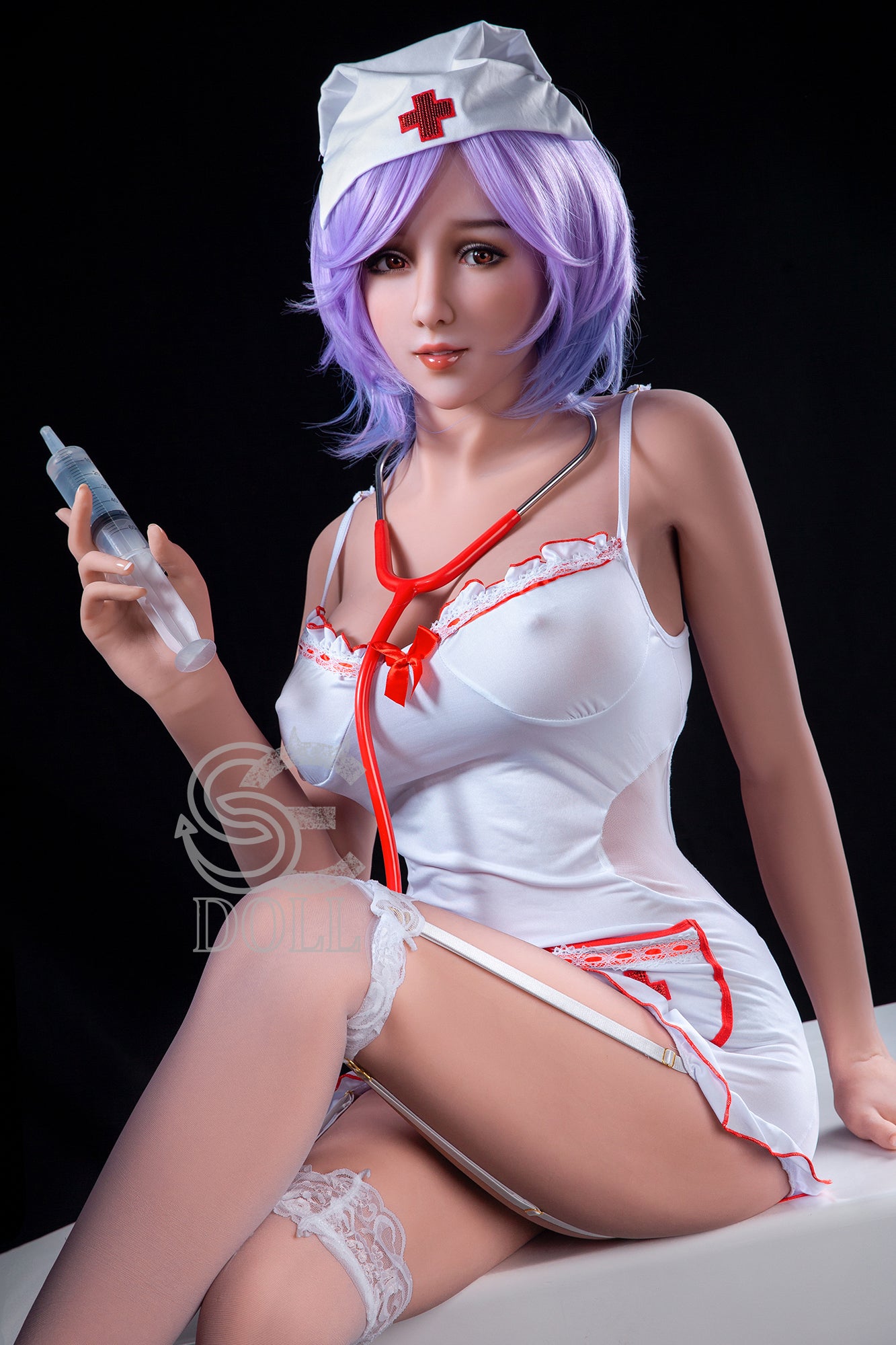 Krankenschwester cosplay TPE sex doll